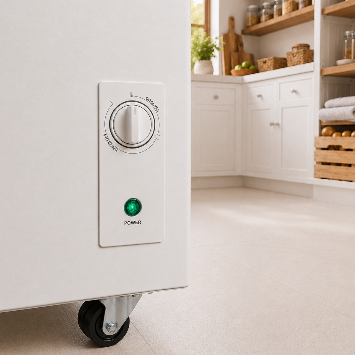 Heinner HCF-M508INVCE++ Gefriertruhe 508 L – Konvertierbar – Inverter – Bild 9