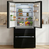 Heinner HCFD-M516INVHGBKE French Door Amerikanischer Kühlschrank – 516 L – No Frost – Schwarz – Bild 8