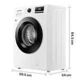 Heinner HWM-HME8014IVA20+++ Waschmaschine 8 kg – 1400 U/min – Inverter – A-20% – Allergy & Baby Steam – Weiß – Bild 5