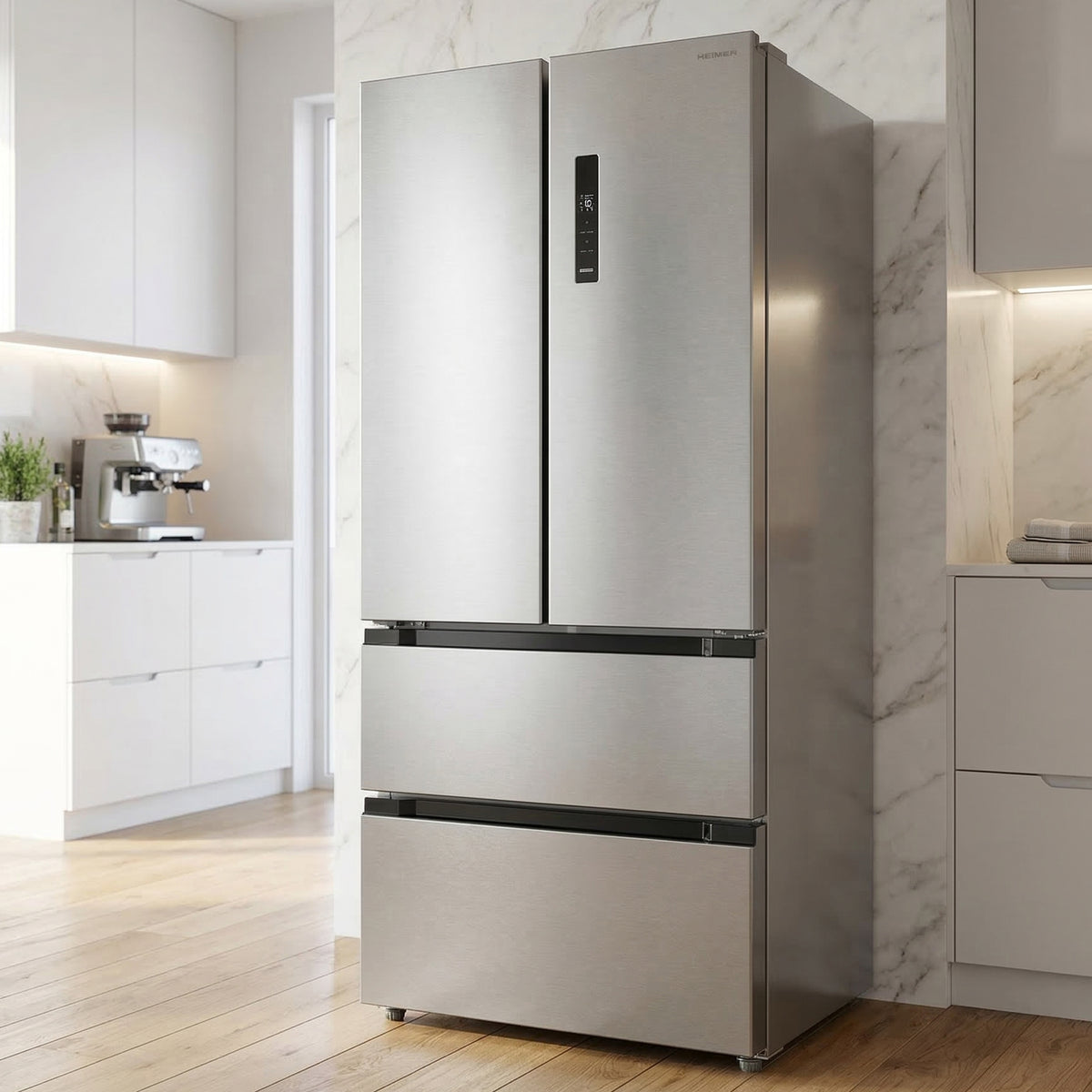 Heinner HCFD-M516INVXE French Door Amerikanischer Kühlschrank – 516 L – No Frost – Energieeffizienzklasse E – Bild 6