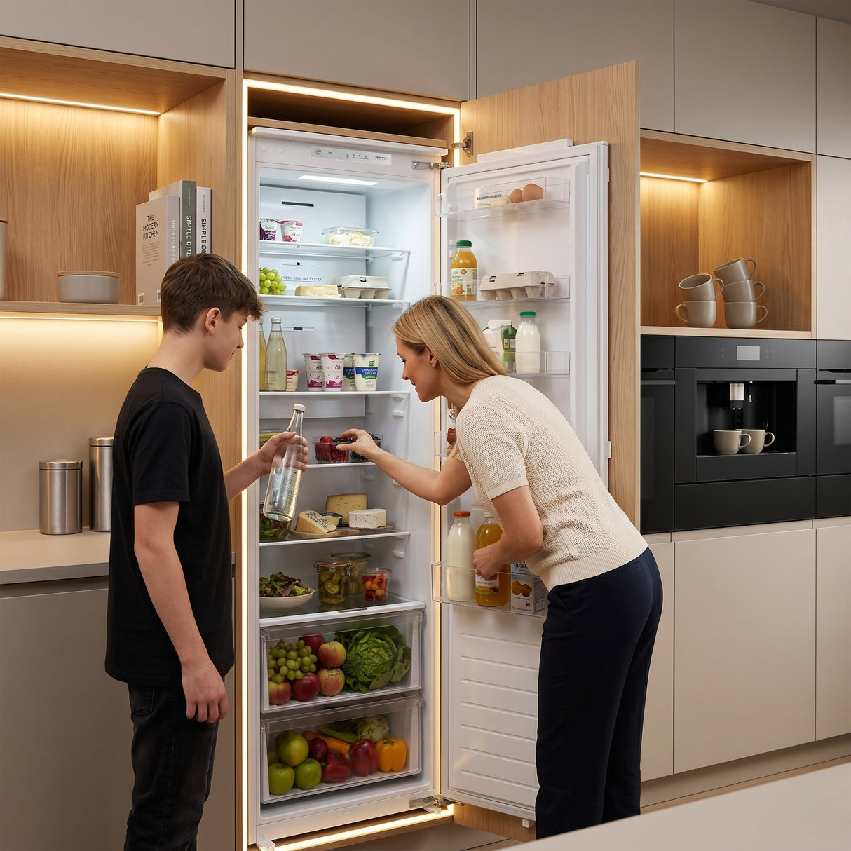 Heinner HF-BIM304NFINVE Einbaukühlschrank – 304 L – No Frost – Energieeffizienzklasse E – Bild 9