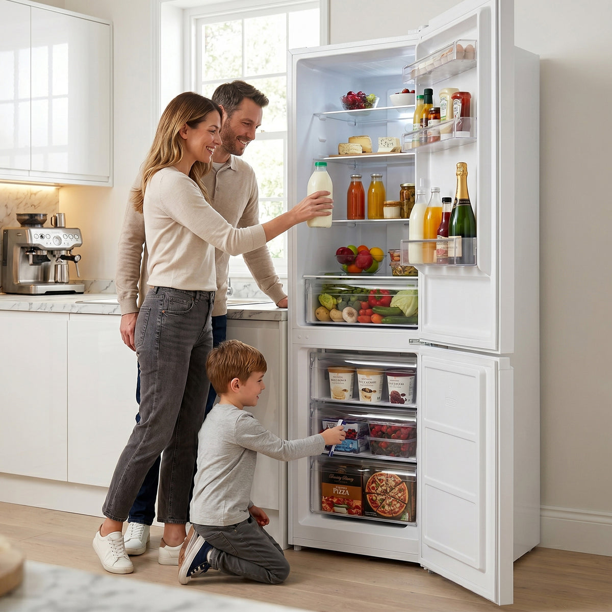 Heinner Kühl-Gefrierkombination HCNF-HM293E – No Frost – 293 Liter – Energieeffizienzklasse E – Bild 10
