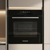 Heinner Einbauofen HBO-M7214GCDRC-GBK – 72 Liter – Heißluft, Grill & Airfry – schwarz – Bild 4