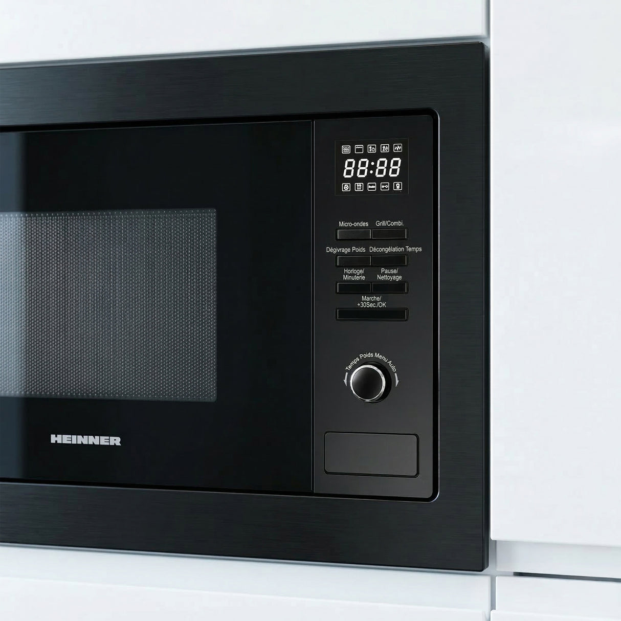 Heinner Mikrowelle HMW-MDBI25GDBK – 25 L – Grill – digital – schwarz – Bild 6