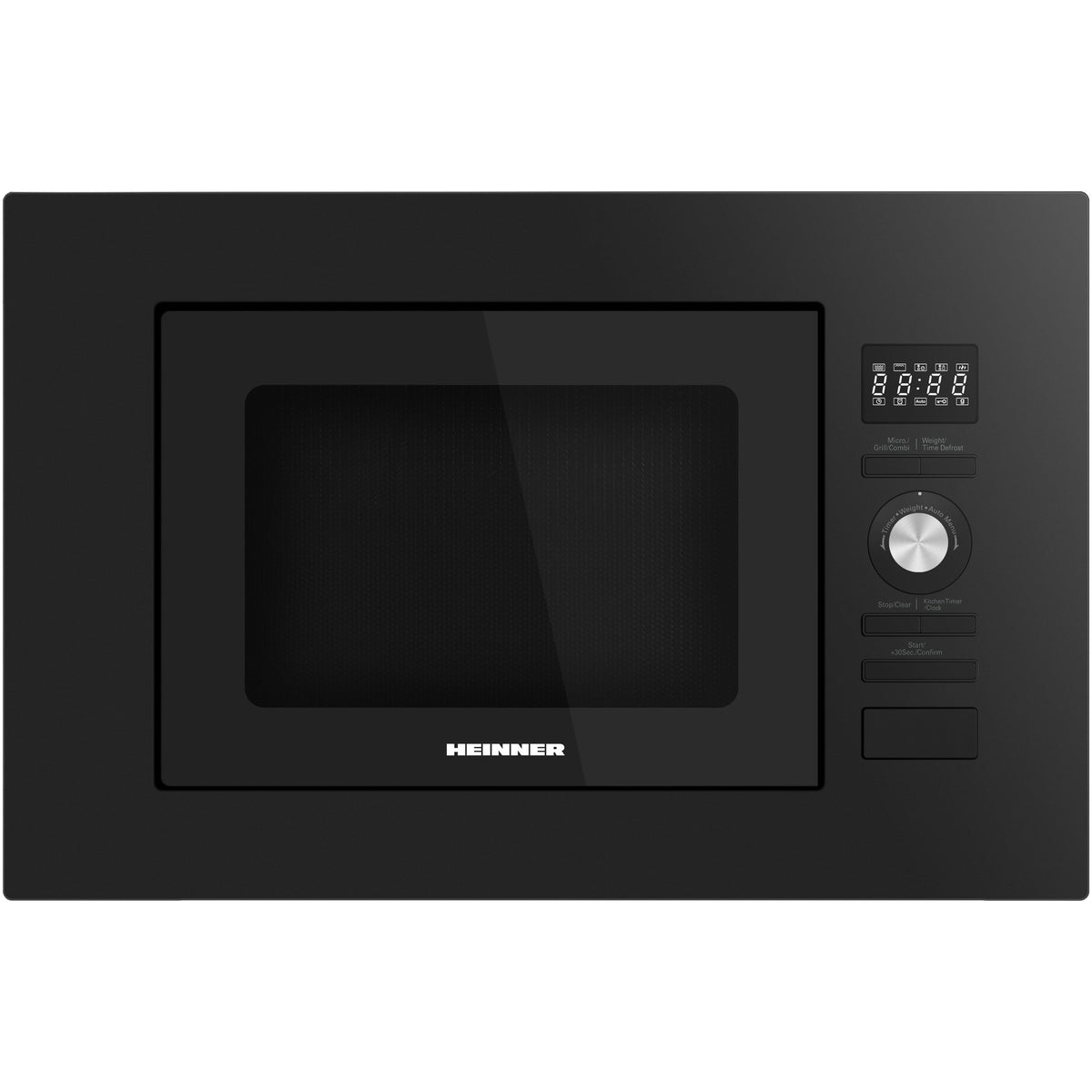 Heinner Mikrowelle HMW-MDBI20GDBK – 20 L – Grill – LED – Einbau – Produktfoto