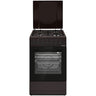 Heinner Gasherd HFSC-S60LITGC-BRW – 4 Brenner – Elektro-Backofen mit Grill