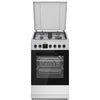Heinner Gasherd HFSC-S65MIXFD-SL – 4 Brenner – Elektro-Ofen mit Grill