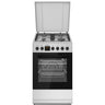Heinner Gasherd HFSC-S65MIXFD-SL – 4 Brenner – Elektro-Ofen mit Grill