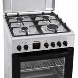 Heinner Gasherd HFSC-S65MIXFD-SL – 4 Brenner – Elektro-Ofen mit Grill – Bild 6