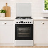 Heinner Gasherd HFSC-S65MIXFD-SL – 4 Brenner – Elektro-Ofen mit Grill – Bild 7