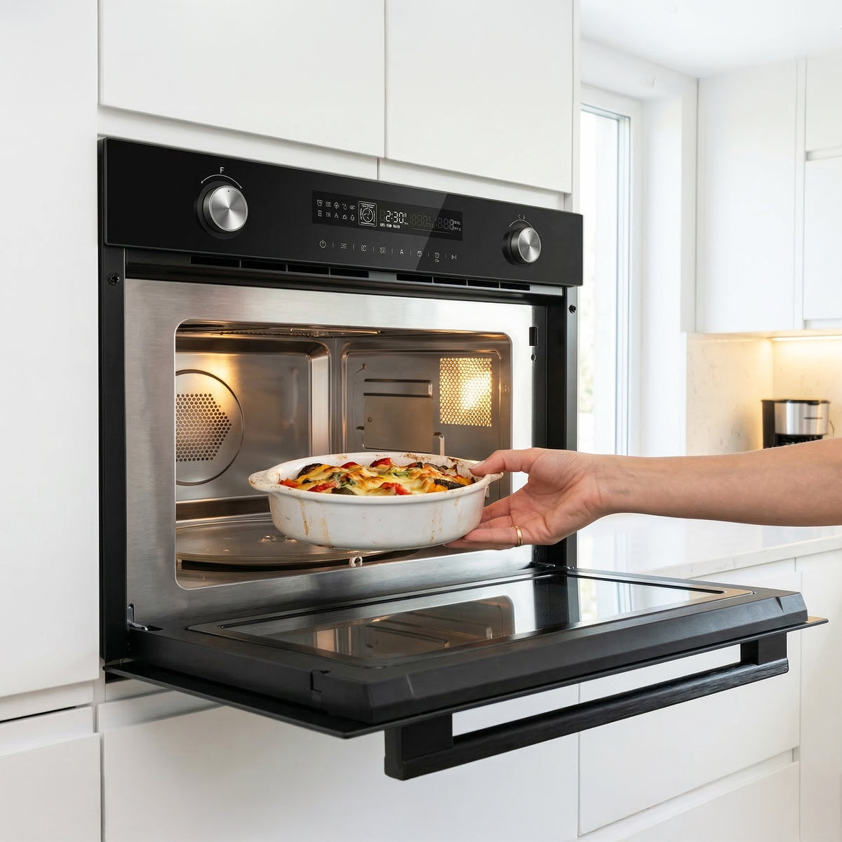 Heinner Kombimikrowelle HMW-MDBI34CTBK – 34 L – Grill – Konvektion – Schwarz – Bild 8
