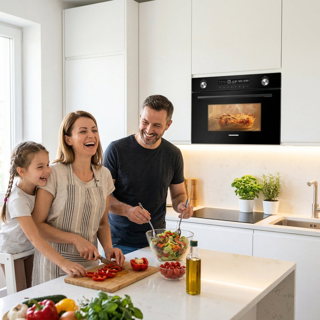 Heinner Kombimikrowelle HMW-MDBI34CTBK – 34 L – Grill – Konvektion – Schwarz – Bild 9