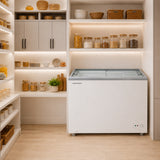 Heinner HSF-M255WHC Gefrier-/Kühlschrank – Truhe – 255 L – Glasschiebedeckel – konvertierbar – Bild 5