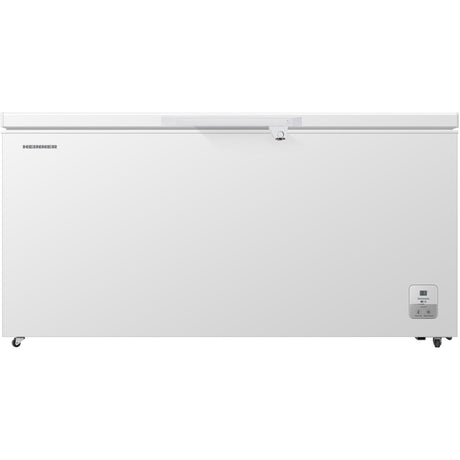 Heinner Gefriertruhe HCF-HS500EE – 500L – Inverter-Motor – Supergefrieren – Produktfoto