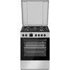 Heinner HFSC-S66FDC-BIX Gasherd – 4 Brenner – Backofen mit 6 Funktionen – Grill