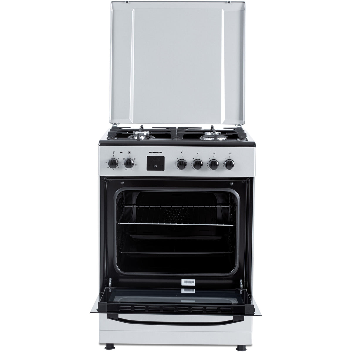 Heinner HFSC-S66FDC-BIX Gasherd – 4 Brenner – Backofen mit 6 Funktionen – Grill – Bild 3