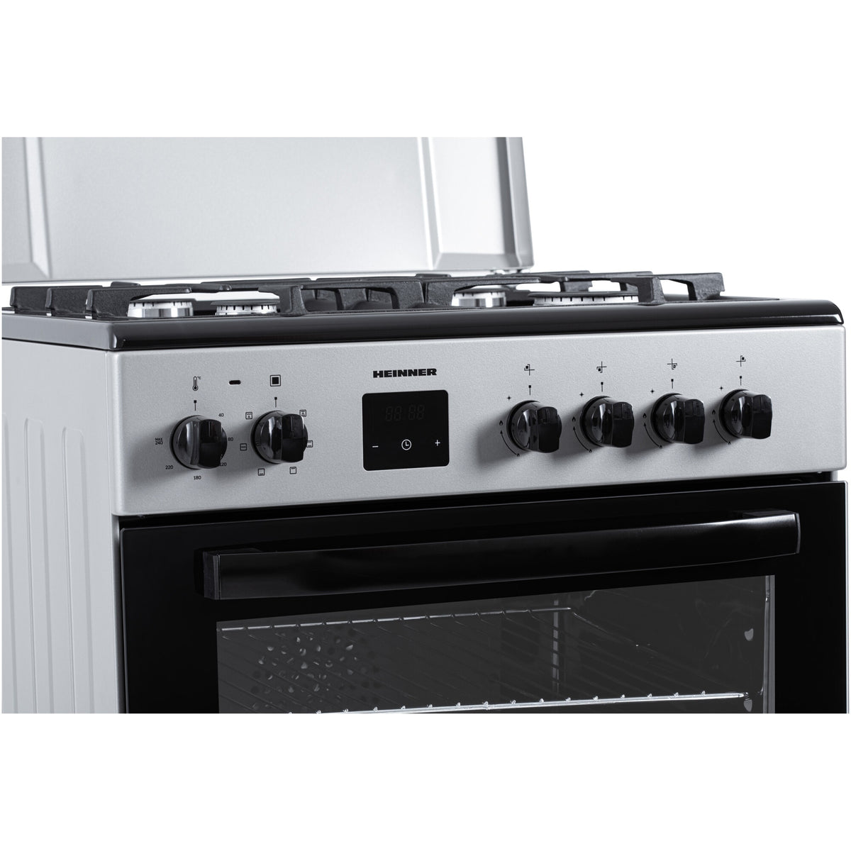 Heinner HFSC-S66FDC-BIX Gasherd – 4 Brenner – Backofen mit 6 Funktionen – Grill – Bild 6