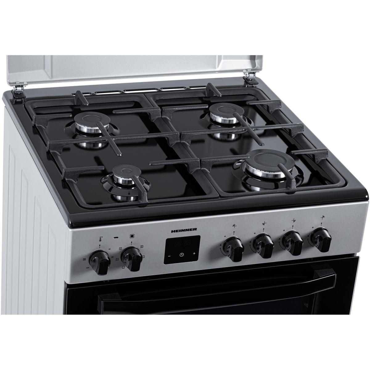 Heinner HFSC-S66FDC-BIX Gasherd – 4 Brenner – Backofen mit 6 Funktionen – Grill – Bild 8