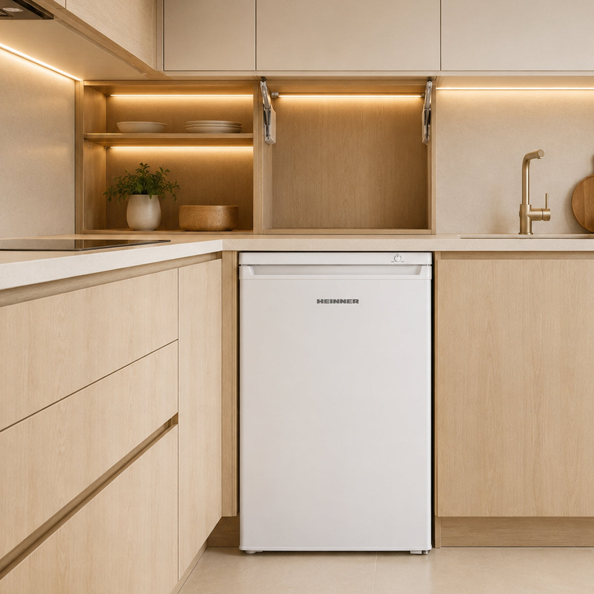 Heinner Gefrierschrank HFF-HM91E – Tischmodell – 91 Liter – Energieeffizienzklasse E – Bild 6