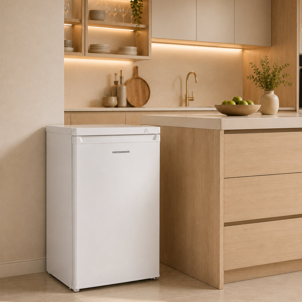 Heinner Gefrierschrank HFF-HM91E – Tischmodell – 91 Liter – Energieeffizienzklasse E – Bild 7
