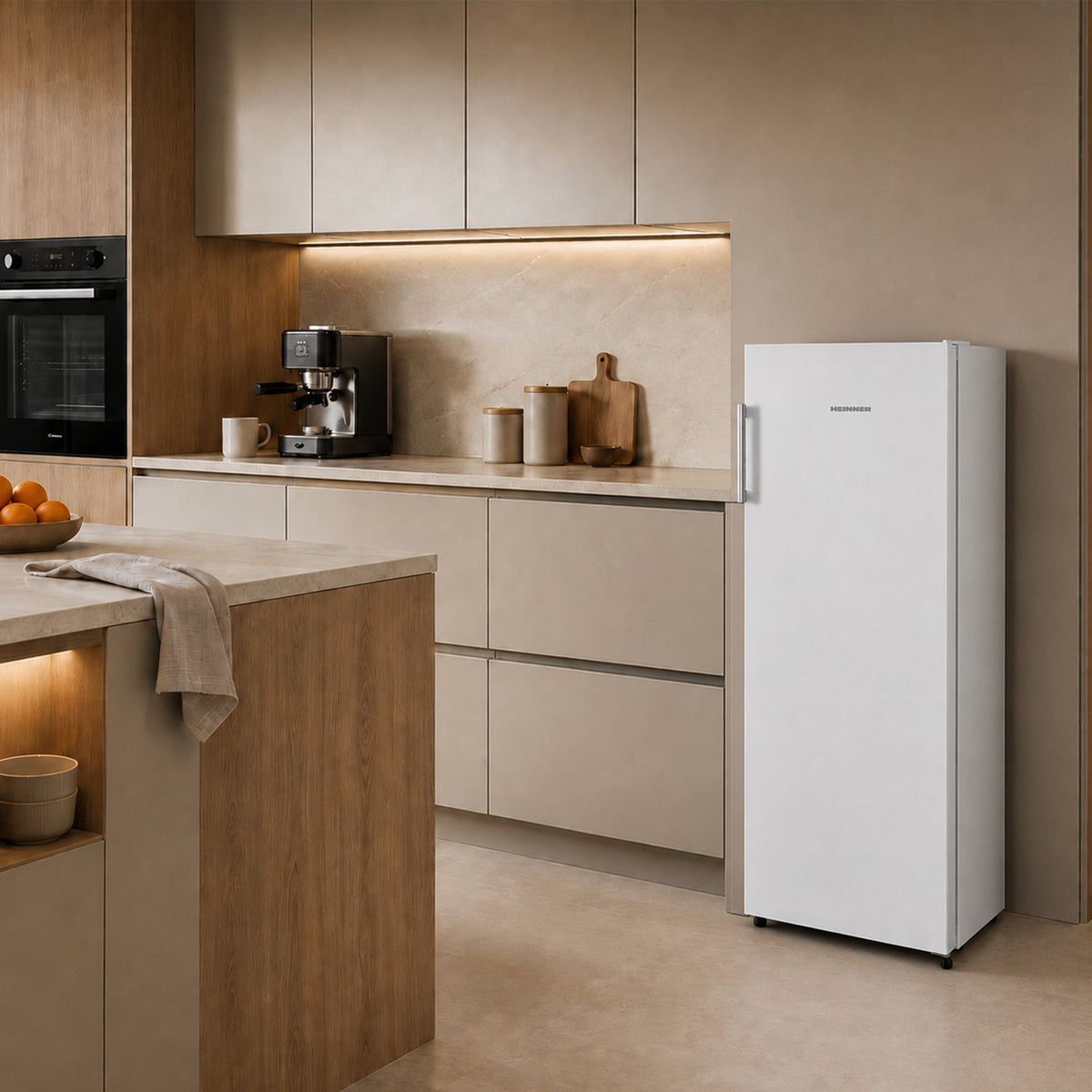 Heinner HFF-HS155NFE++ Gefrierschrank 155 L – Full No Frost & Schnelles Einfrieren – Bild 6