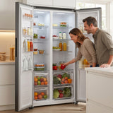 Heinner HSBS-HM439NFINVXWDD Amerikanischer Kühlschrank – 439L – No Frost – Wasserspender – Inverter – Bild 10