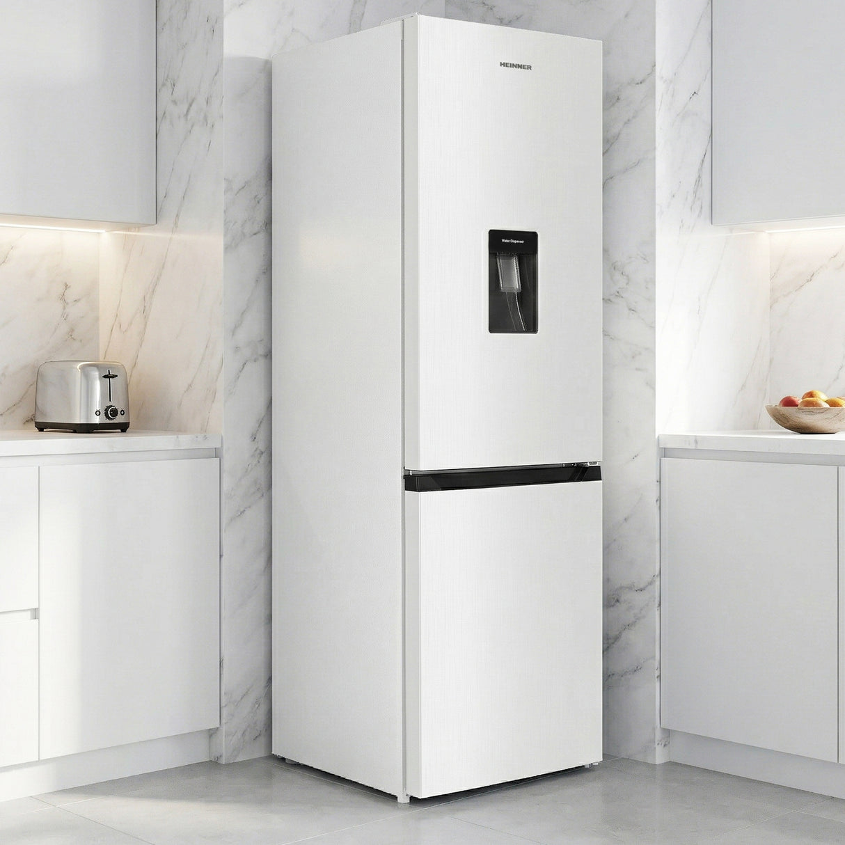 Heinner HCNF-HM291WDE Kühl-Gefrierkombination – 291 L – No Frost – Wasserspender – Energieeffizienzklasse E – Bild 6