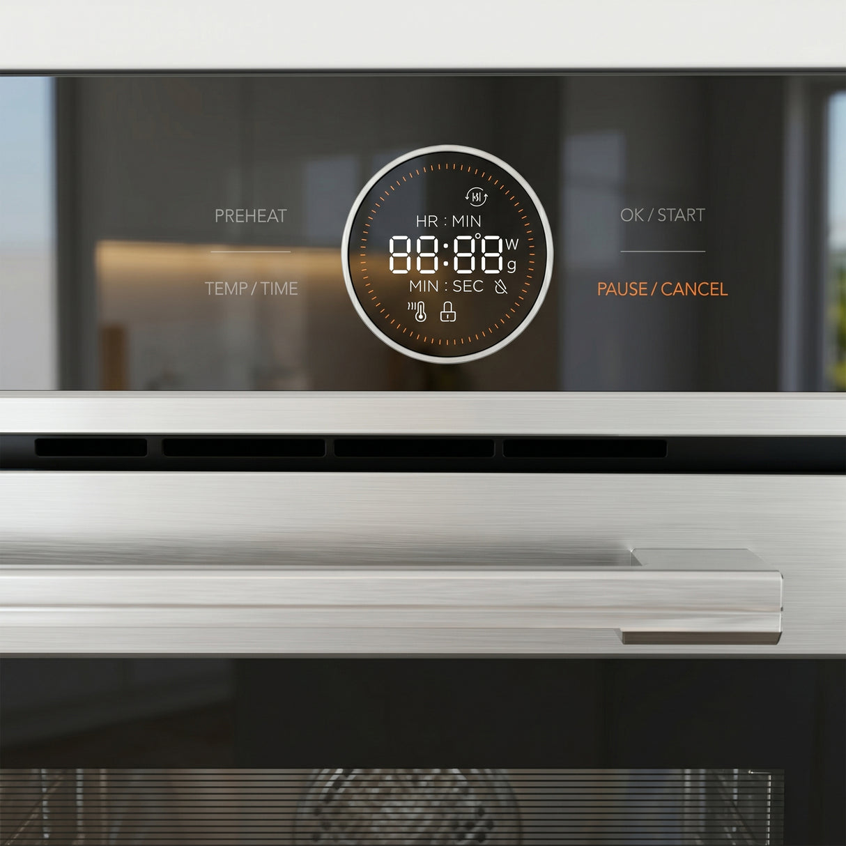 Heinner Einbauofen HBO-M7210GCDRC-GIX – 72L – Grill und Konventionell – Edelstahl mit Glas – Bild 7