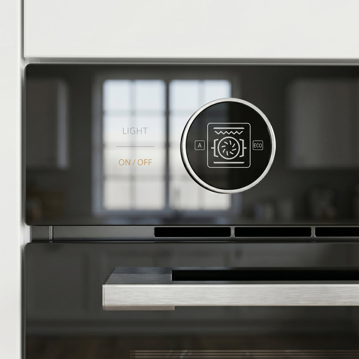 Heinner HBO-M7210GCDRC-GBK Einbaubackofen 72L Grill Konventionell Schwarzes Glas – Bild 6