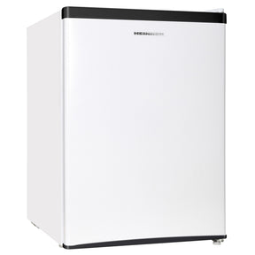 Heinner HMB-M66E Minibar Kühlschrank – 66 Liter – mechanischer Thermostat – umschaltbare Tür – weiß – 5 Jahre – Produktfoto