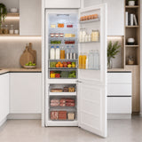 Heinner Kühl-Gefrierkombination HCNF-HM326INVE 326 L – No Frost – Super Freezing – Türanschlag wechselbar – weiß – Bild 8