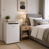 Heinner HF-M113E Tischkühlschrank – 113 L – LED-Beleuchtung – umkehrbare Tür – weiß – Energieeffizienzklasse E – Bild 9