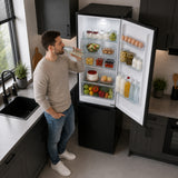 Heinner Kühl-Gefrierkombination HCNF-HM253INVBKE – Full No Frost – Inverter Kompressor – Schwarz – Bild 8