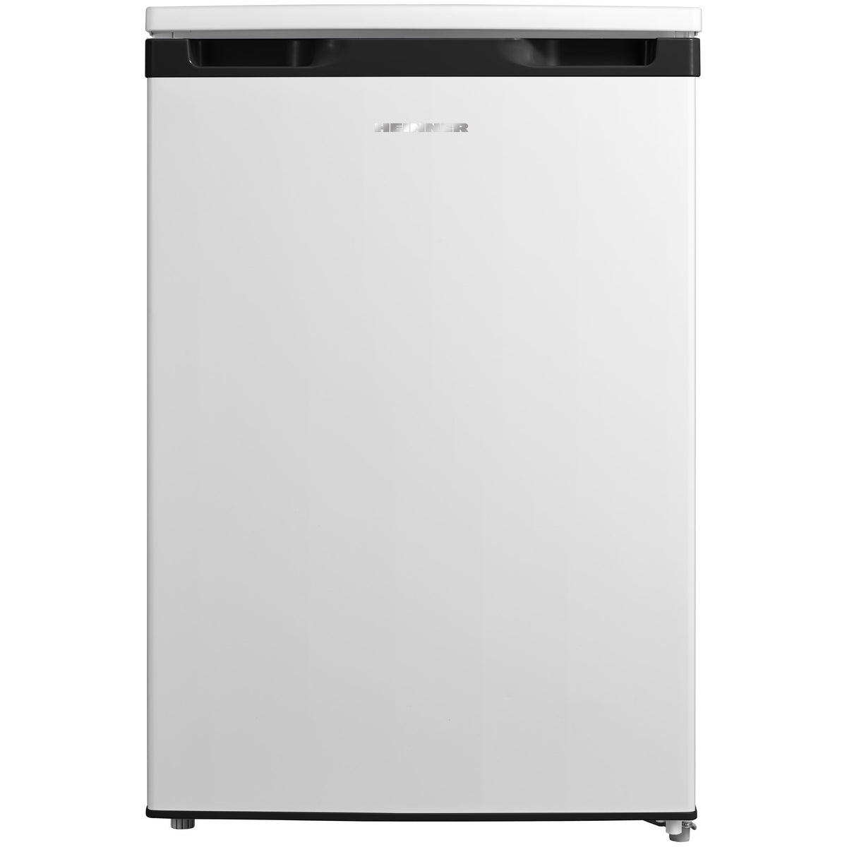 Tischkühlschrank Heinner HF-M131E – 131 L – mechanischer Thermostat – umkehrbare Tür – weiß – 5 Jahre Garantie – Produktfoto
