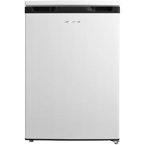 Tischkühlschrank Heinner HF-M131E – 131 L – mechanischer Thermostat – umkehrbare Tür – weiß – 5 Jahre Garantie – Produktfoto