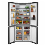 Heinner amerikanischer Side-by-Side Kühlschrank HSBS-M515MDINVHGBKE – 515 L – No Frost – Inverter – Schwarzes Glas – Bild 4