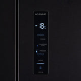 Heinner amerikanischer Side-by-Side Kühlschrank HSBS-M515MDINVHGBKE – 515 L – No Frost – Inverter – Schwarzes Glas – Bild 5