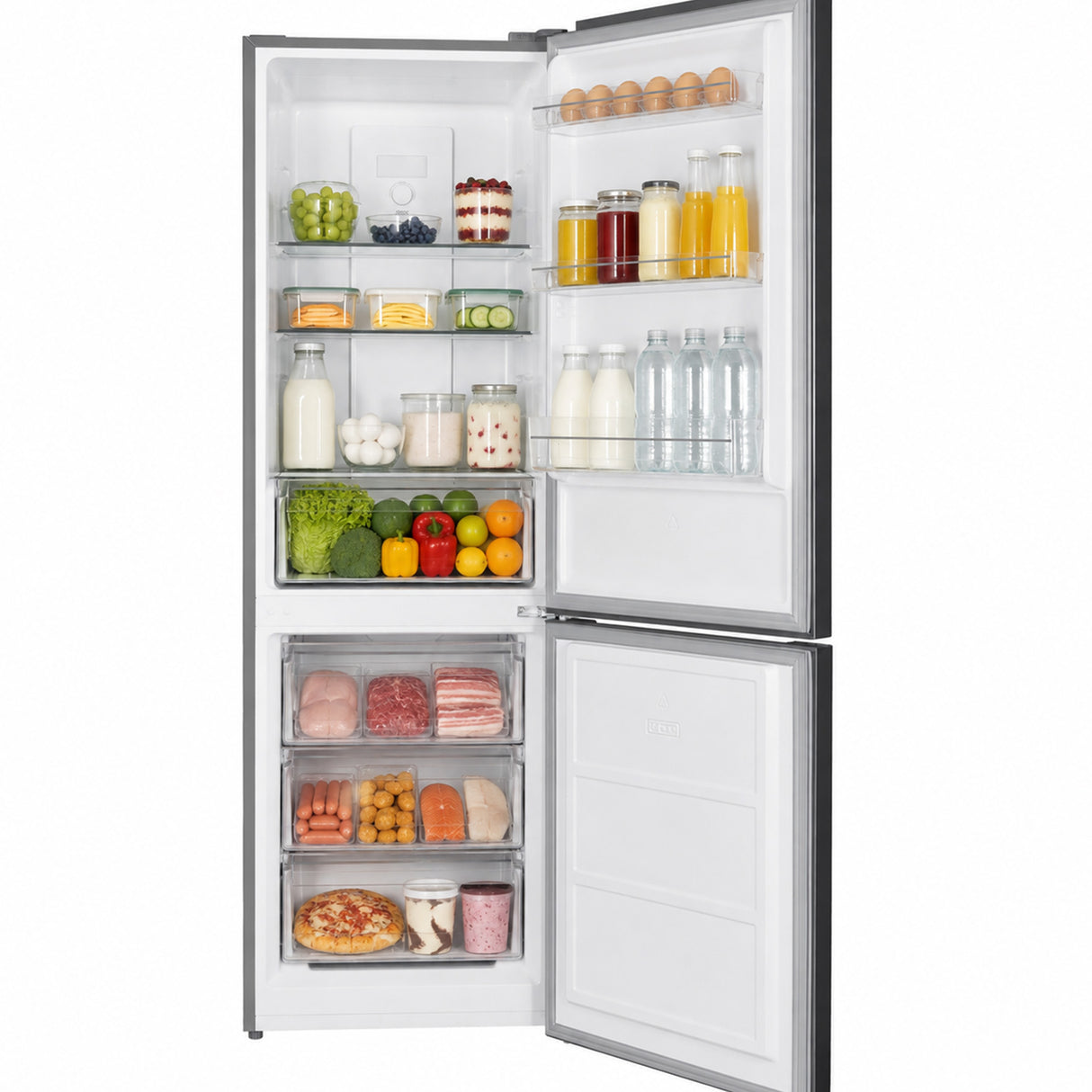 Heinner Kühl-Gefrierkombination HCNF-HM293INVXE 293 L – No Frost – Inverter – Edelstahl – 5 Jahre Garantie – Bild 4