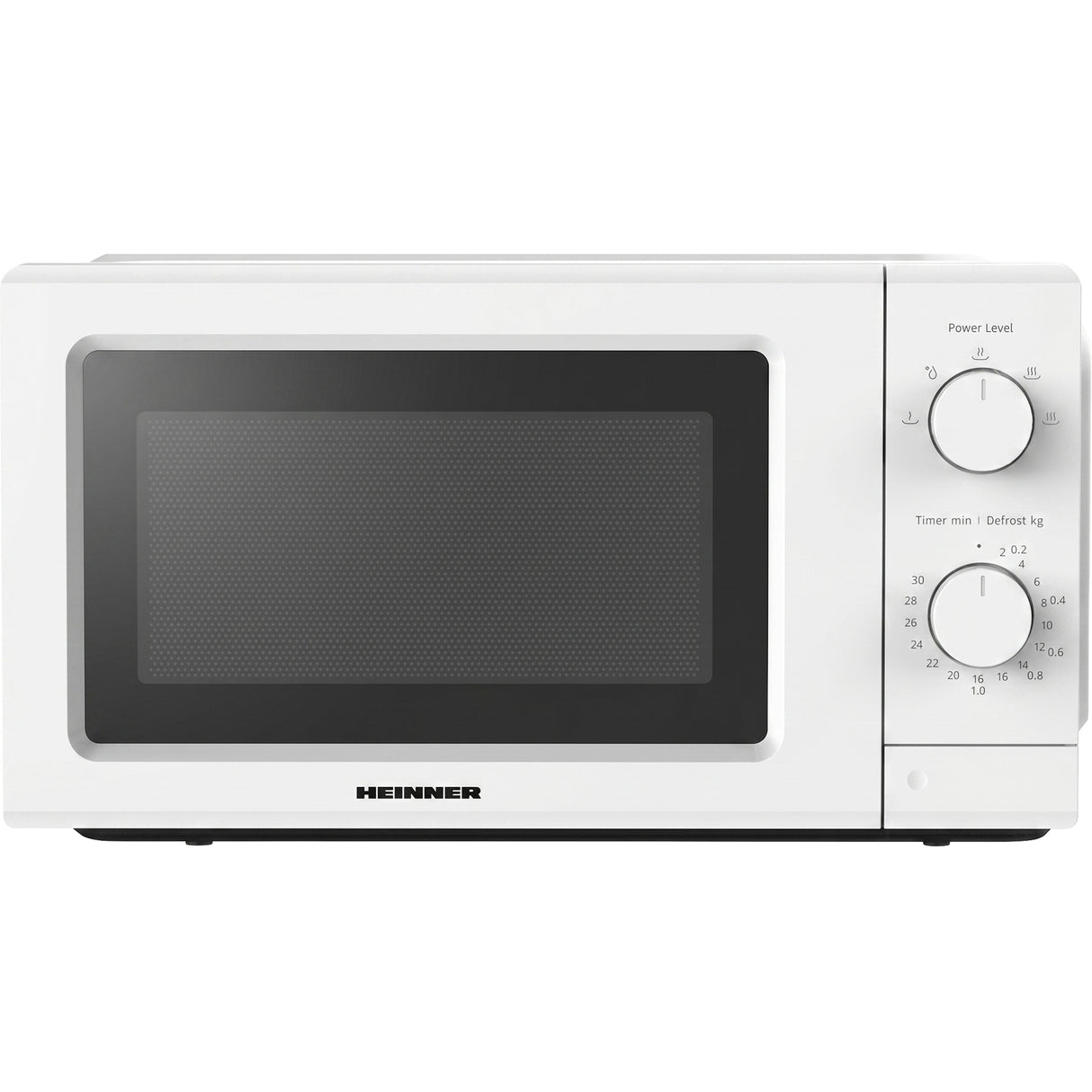 Heinner HMW-MD20IVWH Mikrowelle – Inverter – 19 Liter – 700W – Weiß – Produktfoto