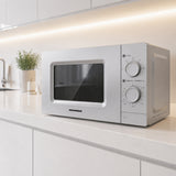 Heinner Mikrowelle HMW-MD20MSL – freistehend – 20 Liter – 700W – Silber – Bild 5