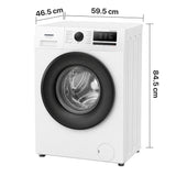Heinner Waschmaschine HWM-HMN7012IVSMA – 7 kg – Inverter – Energieeffizienzklasse A – Bild 3