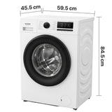 Heinner Waschmaschine HWM-HMN6010IVSMA – 6 kg – 1000 U/min – Energieeffizienzklasse A – Bild 4