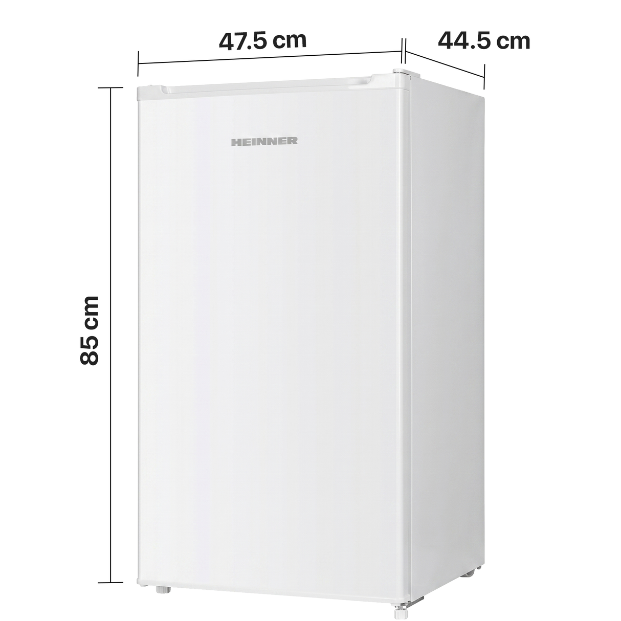 Heinner HF-HM90INVE Tischkühlschrank - 90 Liter – Bild 3