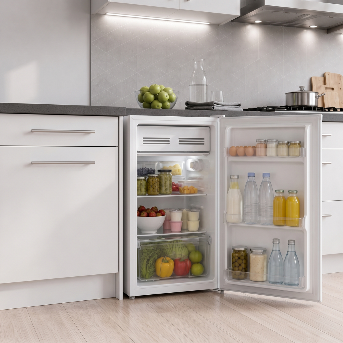 Heinner HF-HM90INVE Tischkühlschrank - 90 Liter – Bild 7