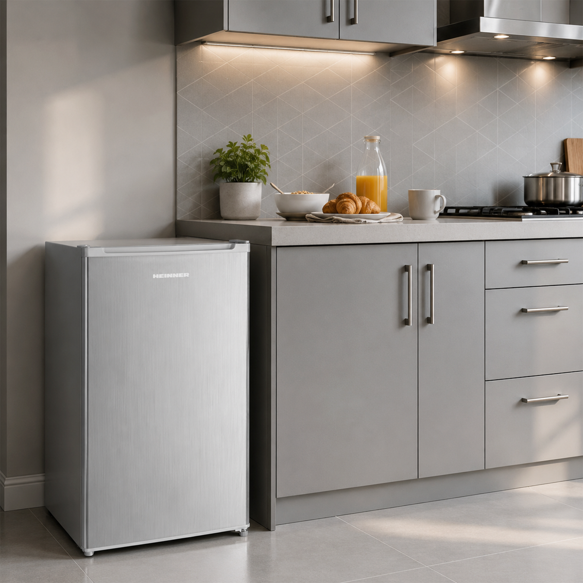 Heinner HF-HM90INVSE Tischkühlschrank – 90 Liter – Bild 5