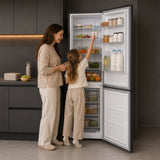Heinner Kühl-Gefrierkombination HCNF-HM253INVDGE – 253 Liter – No Frost – Energieeffizienzklasse E – Anthrazit – Bild 8