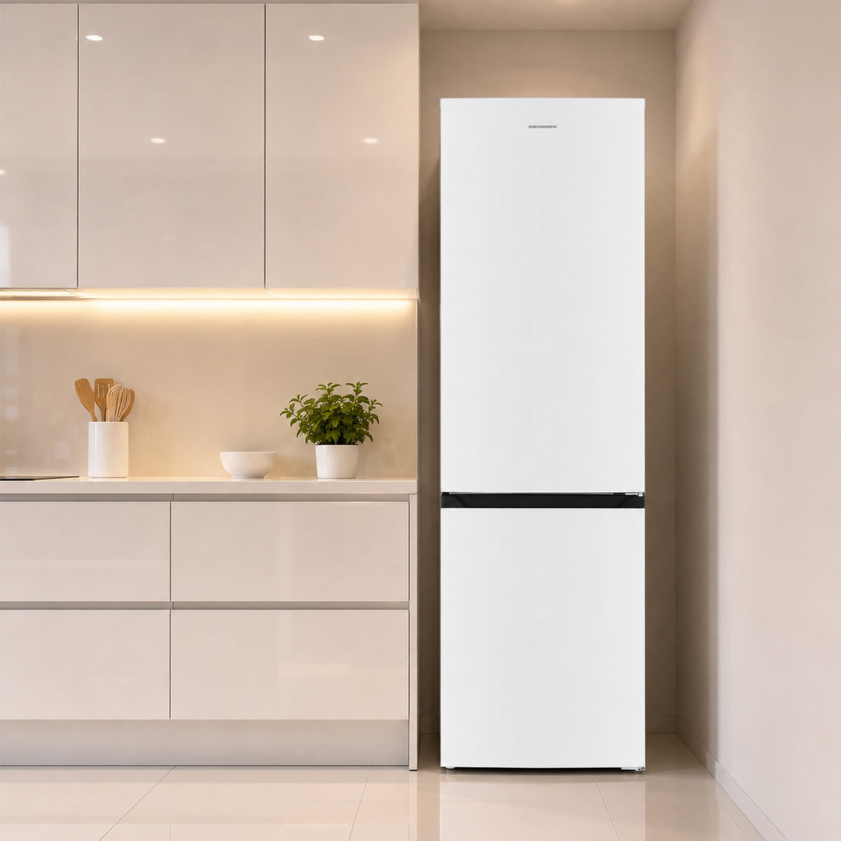 Heinner HCNF-HM293INVE Kühl-Gefrierkombination – 293 Liter – No Frost – Inverter – Energieeffizienzklasse E – Weiß – Bild 4