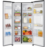 Heinner HSBS-HM529NFINVDGWDE++ Amerikanischer Kühlschrank mit Wasserspender 529 L – No Frost – Inverter Kompressor – Bild 2