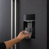 Heinner HSBS-HM439NFINVDGWDE++ Amerikanischer Kühlschrank mit Wasserspender 439 L – No Frost – Anthrazit – Bild 6