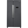 Heinner HSBS-HM442NFINVDGE++ Amerikanischer Kühlschrank - 442L - No Frost - Anthrazit